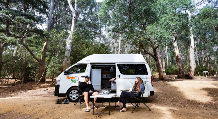 Britz Camper Hitop Tasmanien